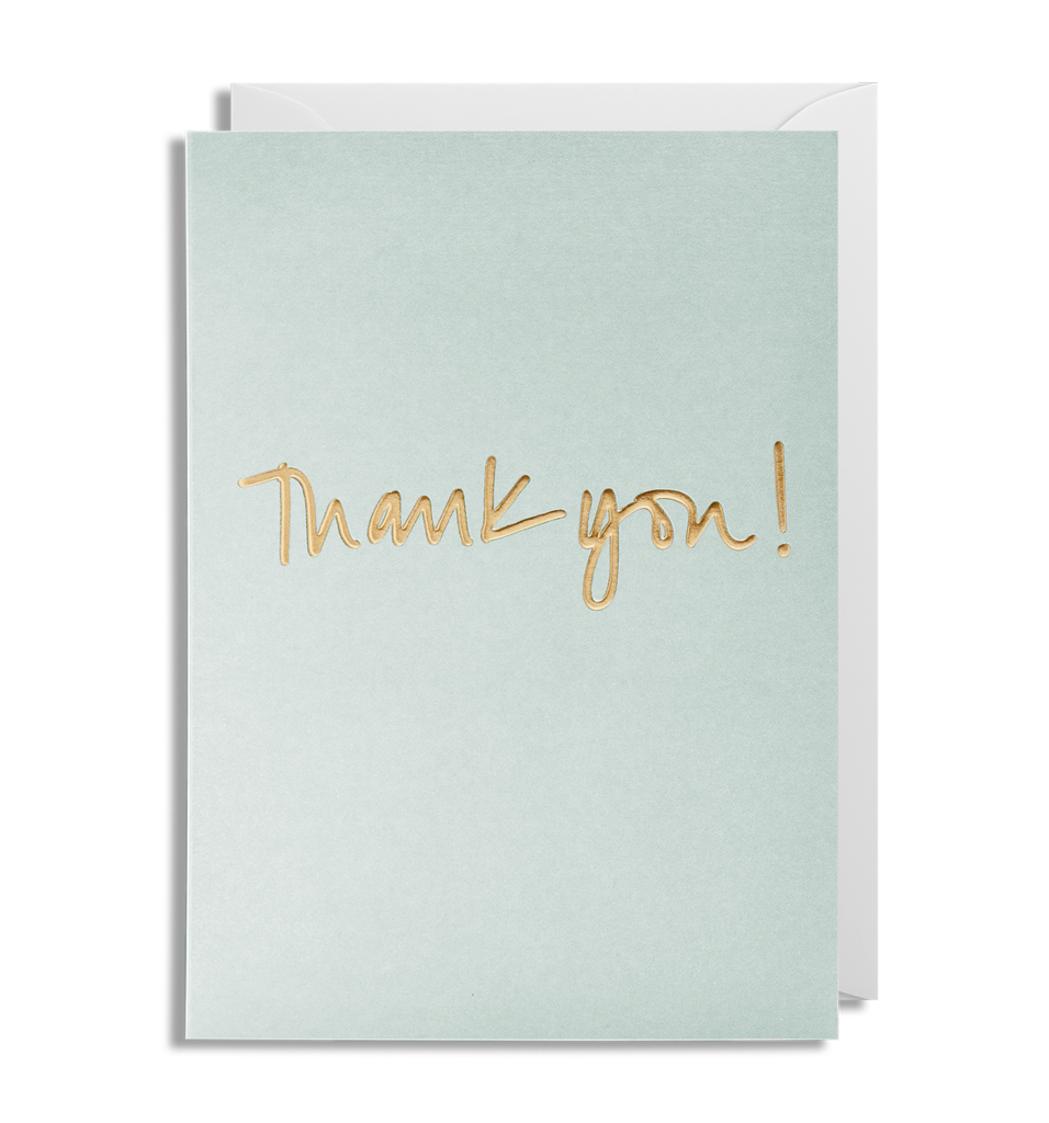 1641 Kelly Hyatt - Thank You Greeting Card - Mrs Best Paper Co.