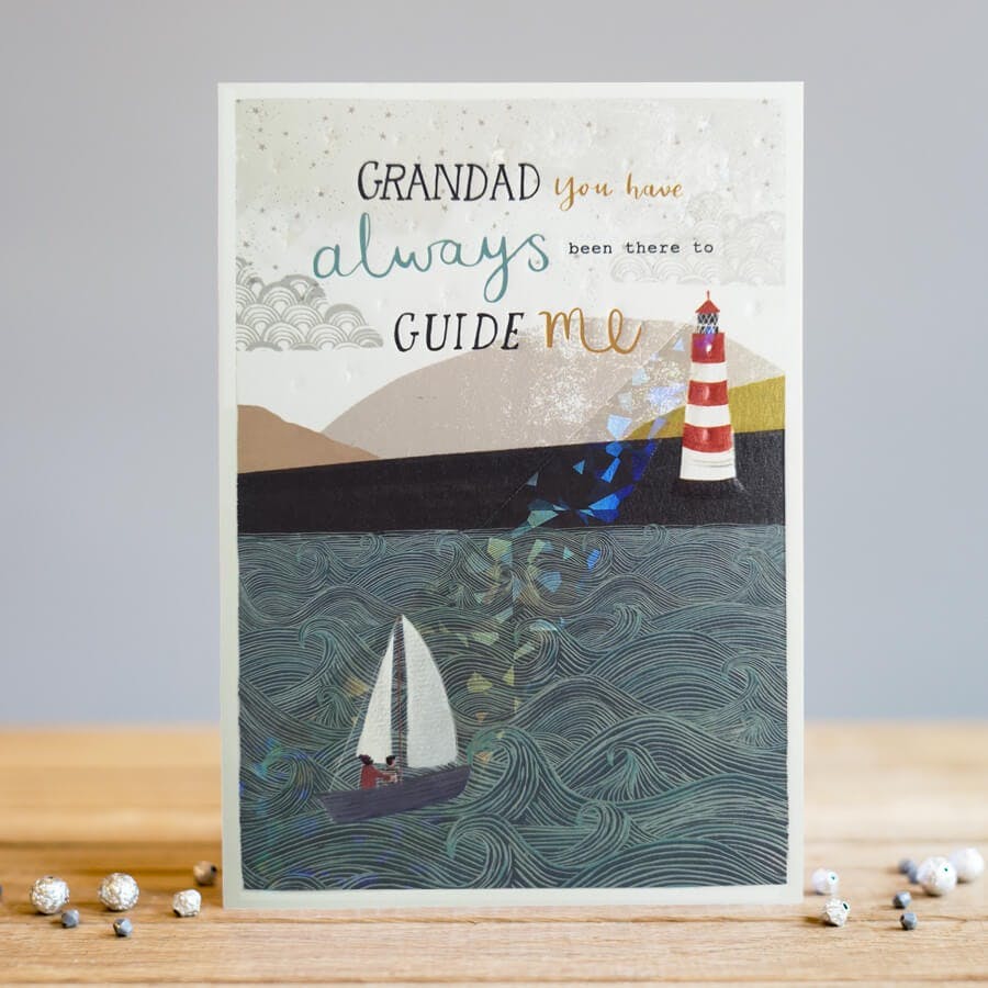 Louise Tiler Guide Me Grandad Birthday Card