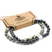 Ancient Wisdom Magnetic Gemstone Bracelet - Dalmation Jasper