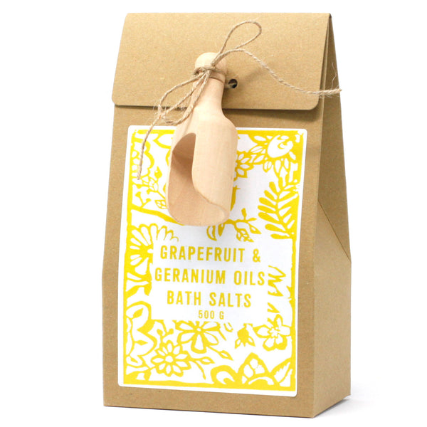 Agnes + Cat Bath Salts - Grapefruit & Geranium