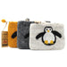 Ancient Wisdom Natural Felt Zipper Pouch - Cute Penguin