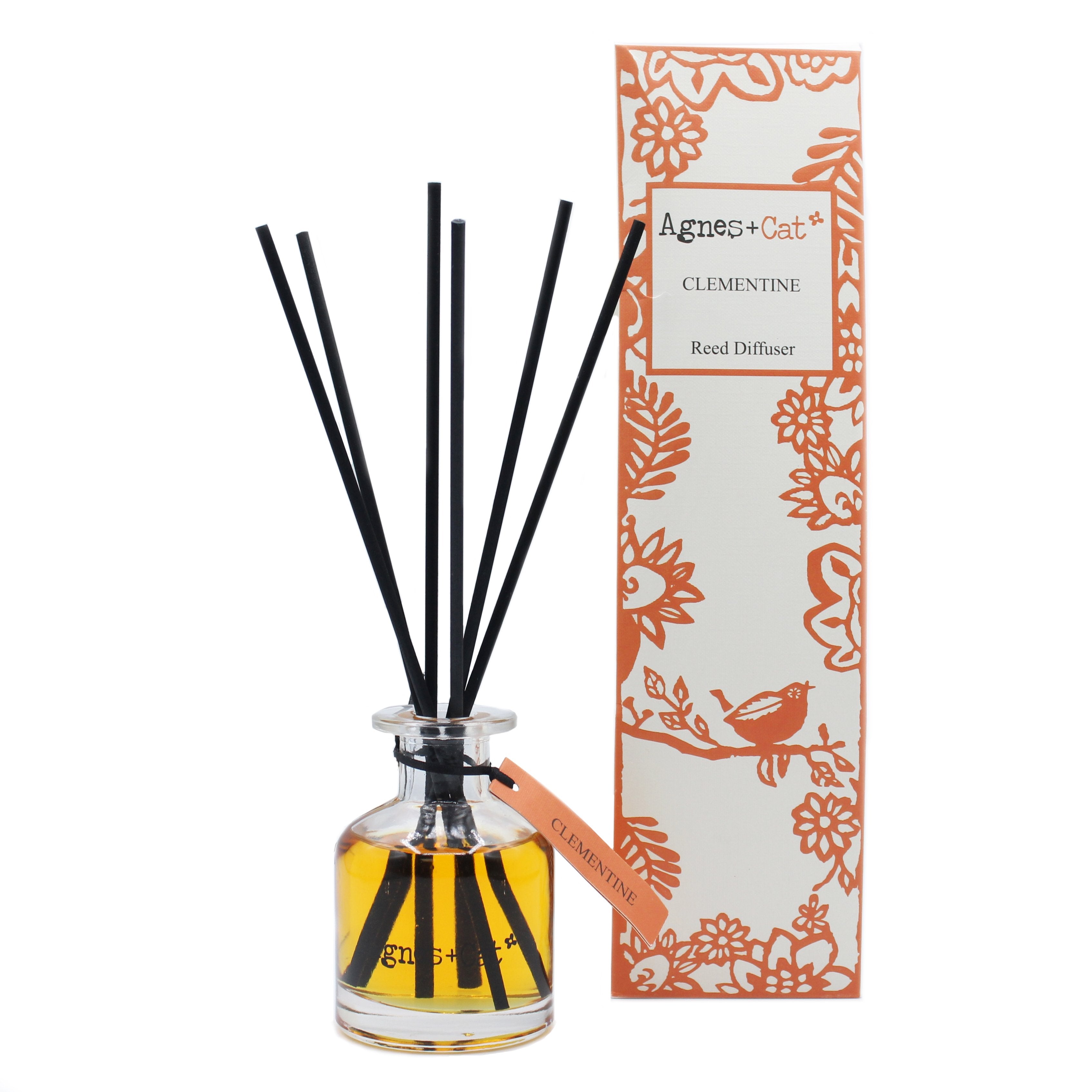 Agnes Cat Reed Diffuser Clementine Mrs Best Paper