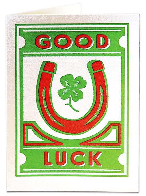 Archivist Good Luck Card