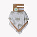 Elephant Moon Muslin Bandana Bib – Ari Aardvark Multipack Honeycomb – 0-24 Months