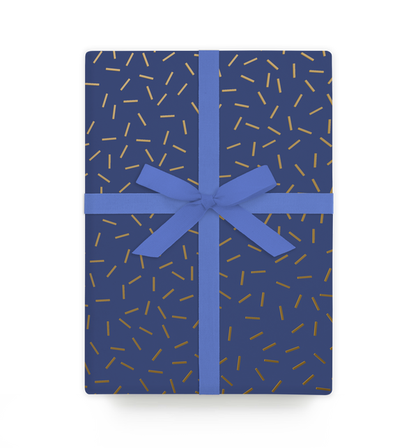 Gift Wrap Gold and Navy - Lagom Design