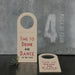 East of India Wine Bottle Tags x 4 - Time To Drink