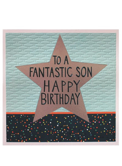 Paper Salad To A Fantastic Son Happy Birthday