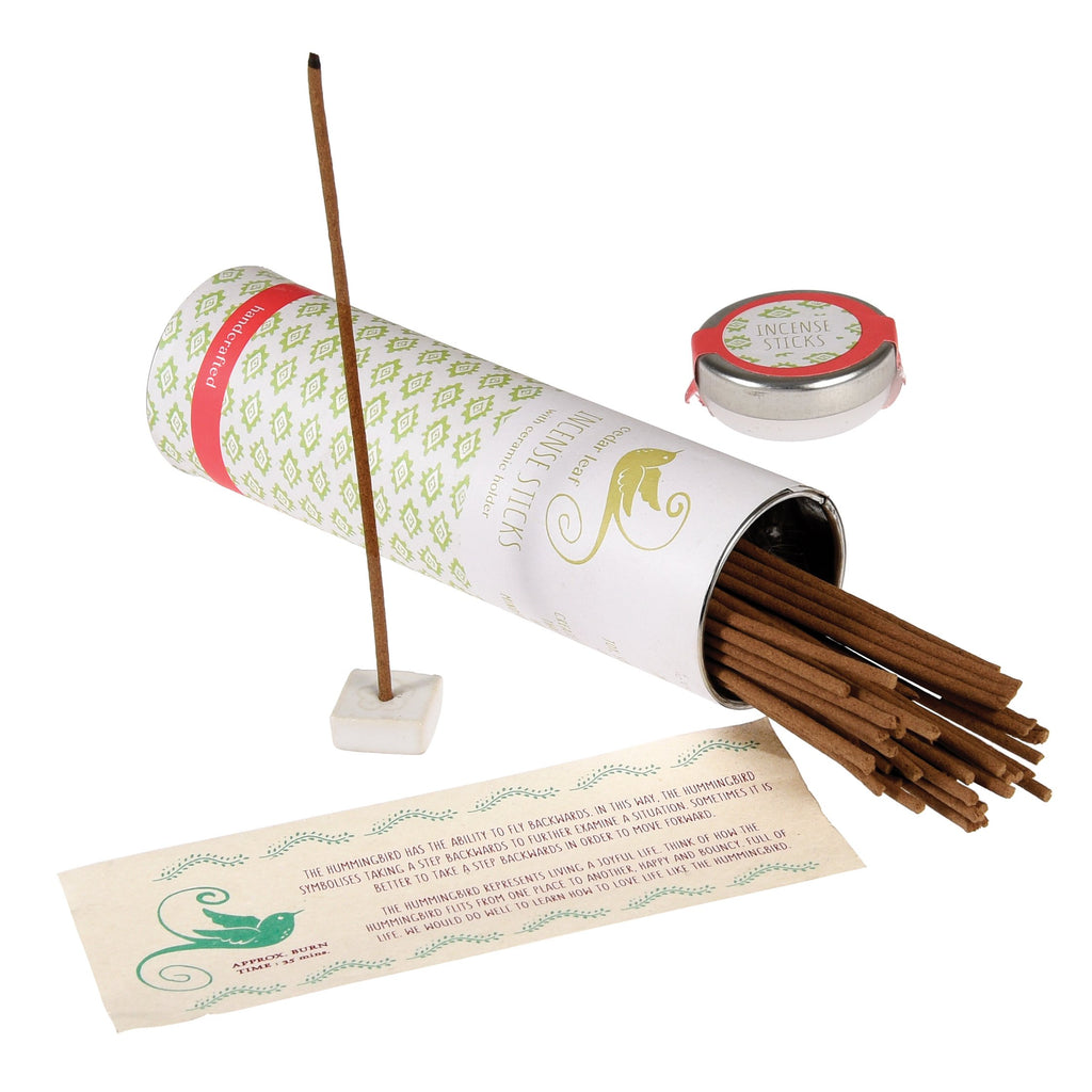 Rex London Cedar Leaf Incense In A Tin (50 Sticks)