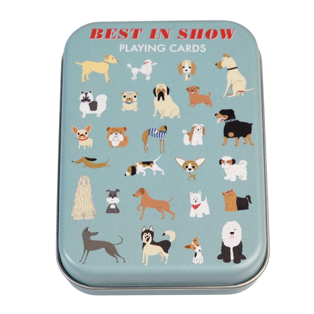 Rex London Best In Show Playing Cards In A Tin
