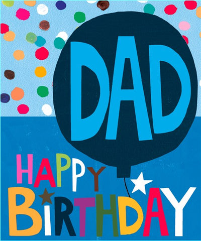 Paper Salad Dad Birthday Balloon