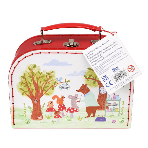 Rex London Woodland Friends Wooden Doctor's Play Set