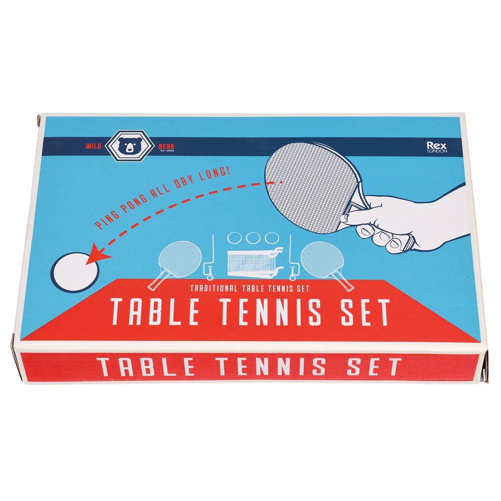 Rex London Wild Bear Table Tennis Set