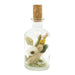 Bottle With Dried Flowers Neutral - Candle Holder