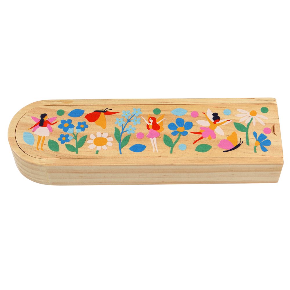 Rex London Fairies In The Garden Wooden Pencil Case