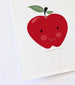 Red Apple - Cute Nursery Art Print