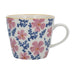 Gisela Graham Ceramic Mug 12.5cm - Pink Periwinkle