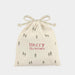 East of India Merry Christmas Trees Drawstring Gift Bag
