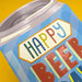Raspberry Blossom Happy Beer Day' Birthday Card