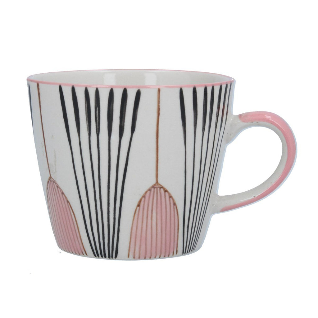 Gisela Graham Ceramic Mug - Tulip/Pink