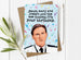 Line of Duty Ted Hastings Birthday Card