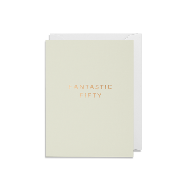 Mini Card Fantastic Fifty - Lagom Design