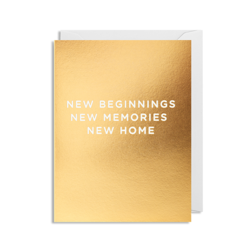New Beginnings New Home Mini Card - Lagom Design