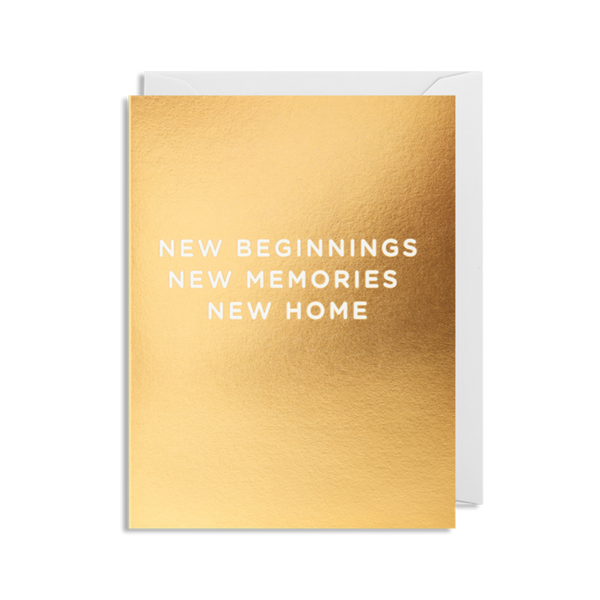 New Beginnings New Home Mini Card - Lagom Design