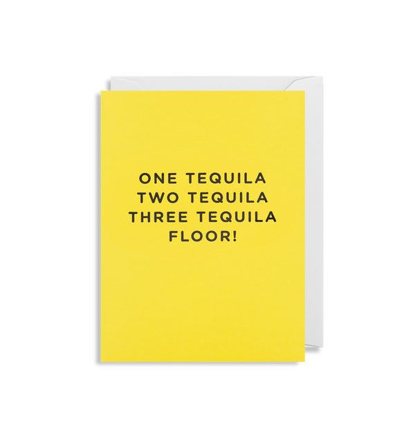 One Tequila Mini Card - Lagom Design