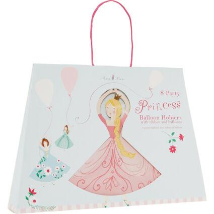 Meri Meri Eight Pack Multicolour Princess Balloon Holders