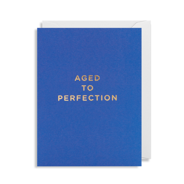 Aged to Perfection Mini Card - Lagom Design