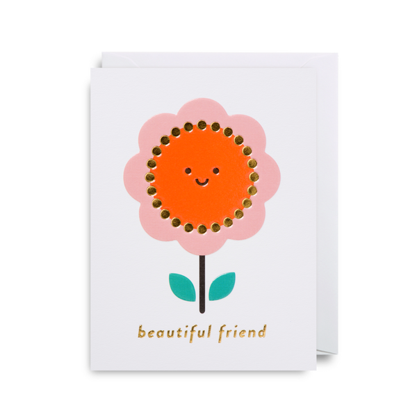 Beautiful Friend Mini Card - Lagom Design