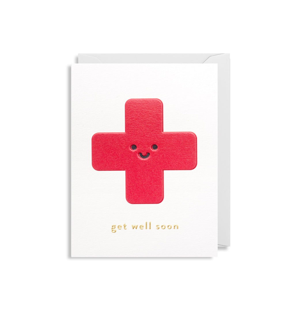 Get Well Soon Mini Card - Lagom Design