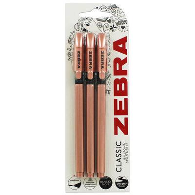 Zebra Classic Ballpoint Black Pen