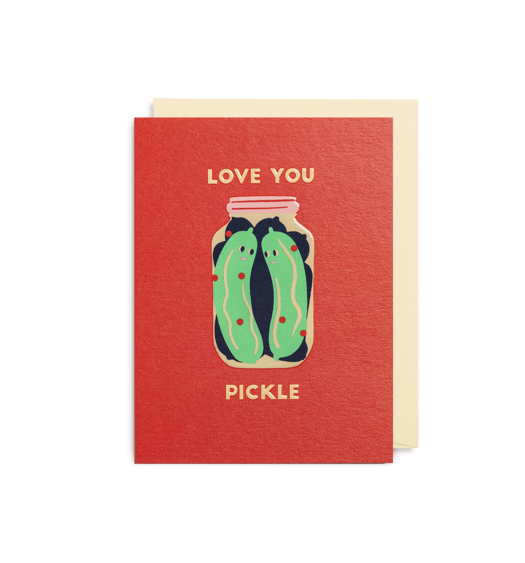 Love You Pickle Mini Card - Lagom Design