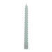 Gisela Graham Taper Candle - Soft Sage Twist