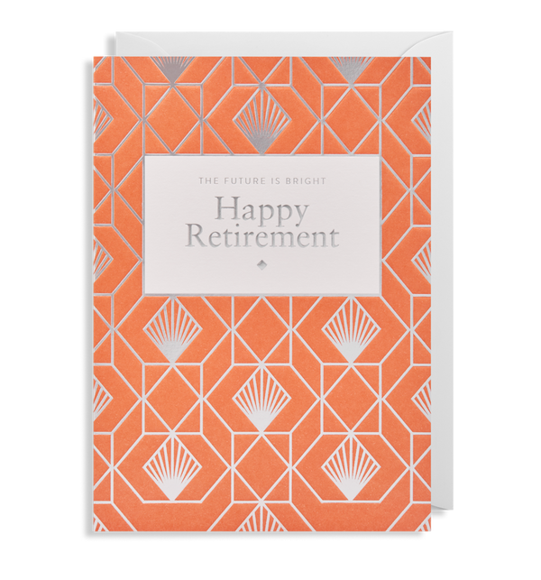 6160 Postco - The Future Is Bright Happy Retirement Greeting Card - Mrs Best Paper Co.
