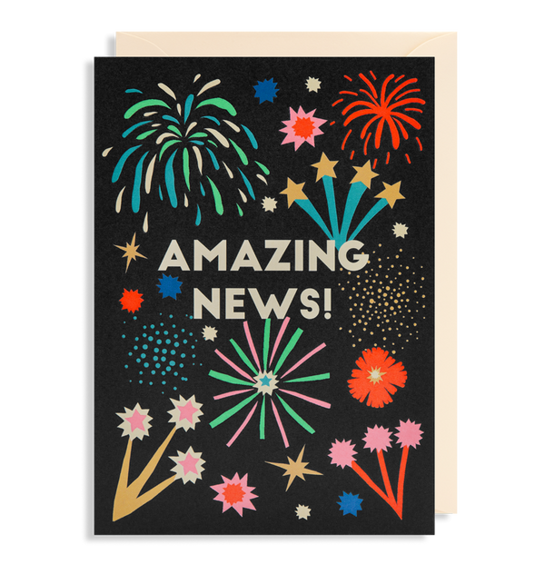 Amazing News Greeting Card - Lagom Design