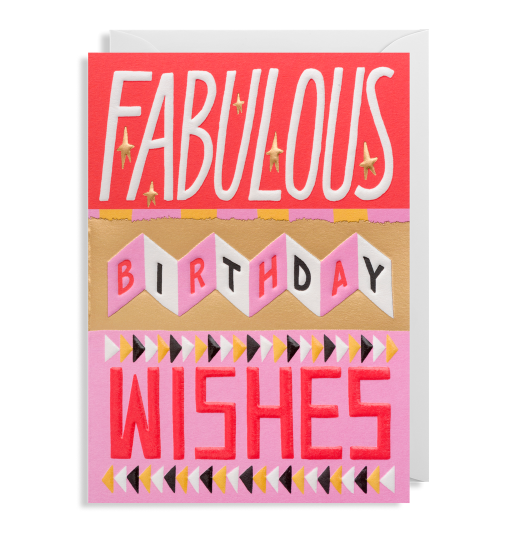 Fabulous Birthday Wishes - Lagom Design