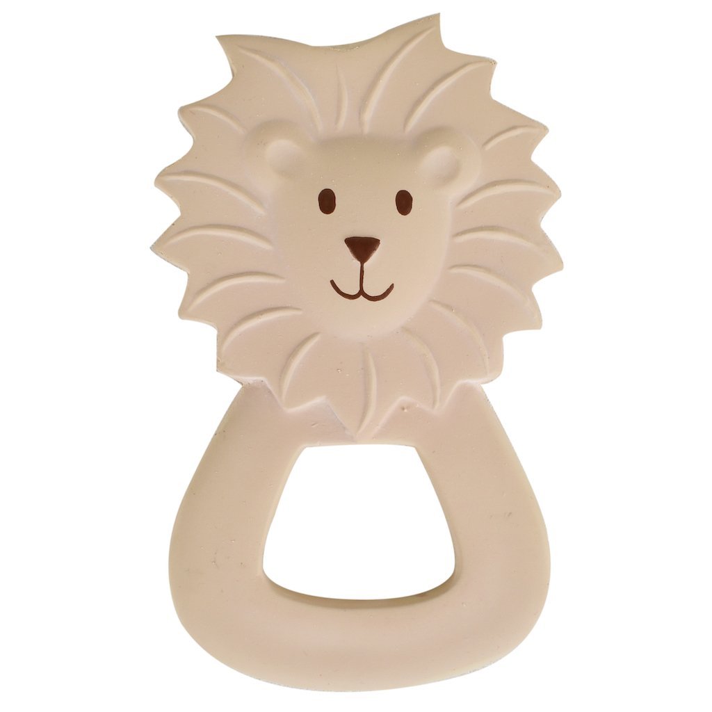 Tikiri Natural Rubber Teether – Lion