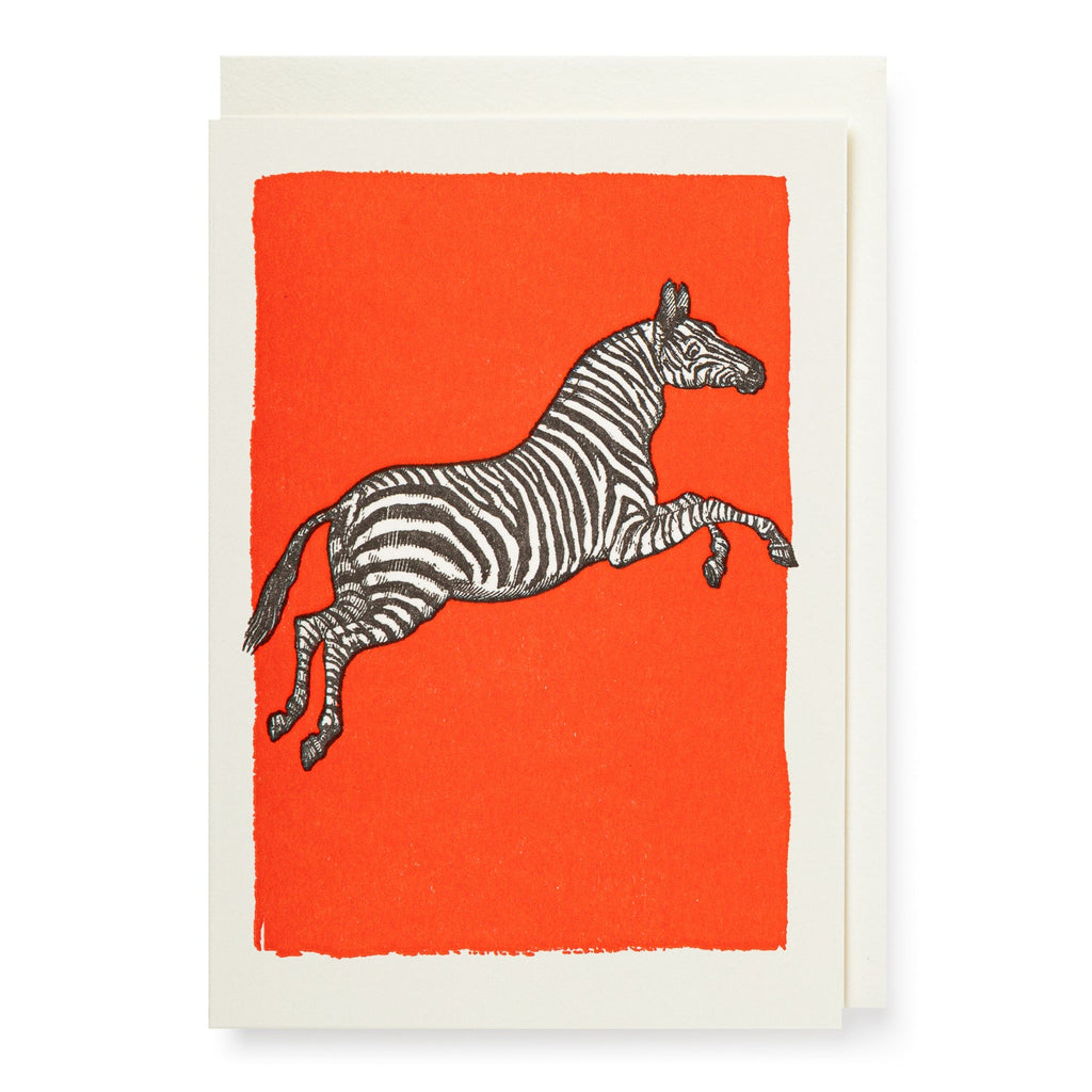 Archivist Zebra Mini Card