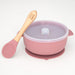 Green Island Baby Bowl & Spoon - Mulberry