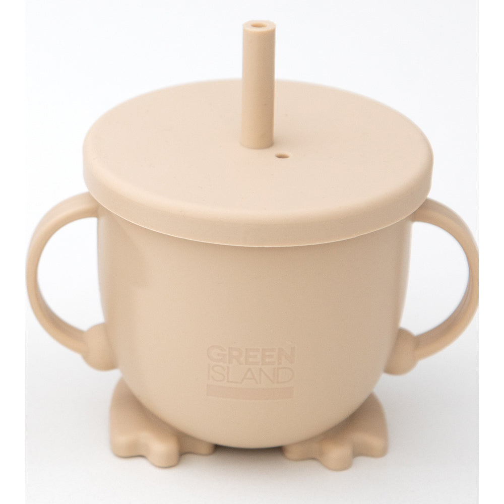 Green Island Baby Sippy Cup - Cream