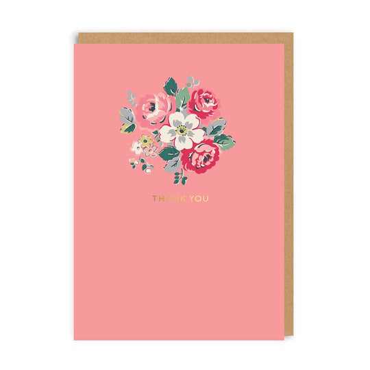 Ohh Deer X Cath Kidston - Thank You Floral Greeting Card