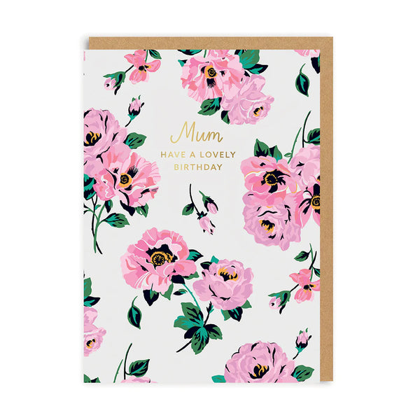 Ohh Deer X Cath Kidston - Archive Floral - Mum Greeting Card