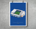 A4 Chelsea Football Stadium Print / Poster