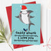 Daddy Shark Christmas Card