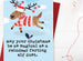 Reindeer Farting ChristmasCard