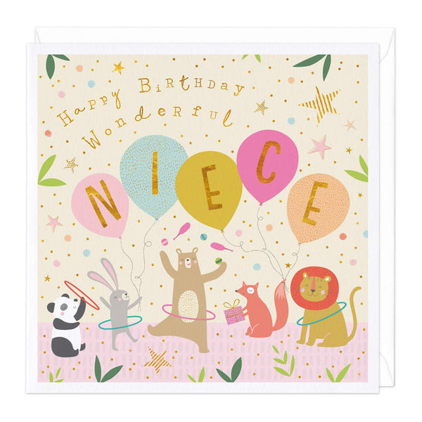 Whistlefish Wonderful Niece Birthday Card