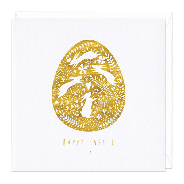Whistlefish Golden Egg Easter Card
