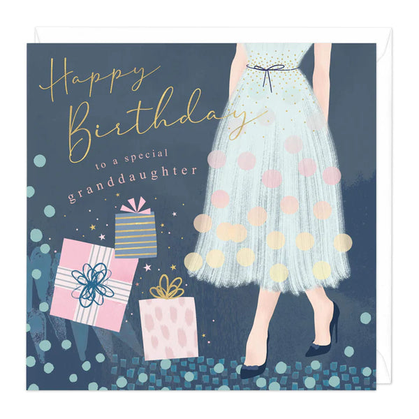Whistlefish To A Special Granddaughter Birthday Card